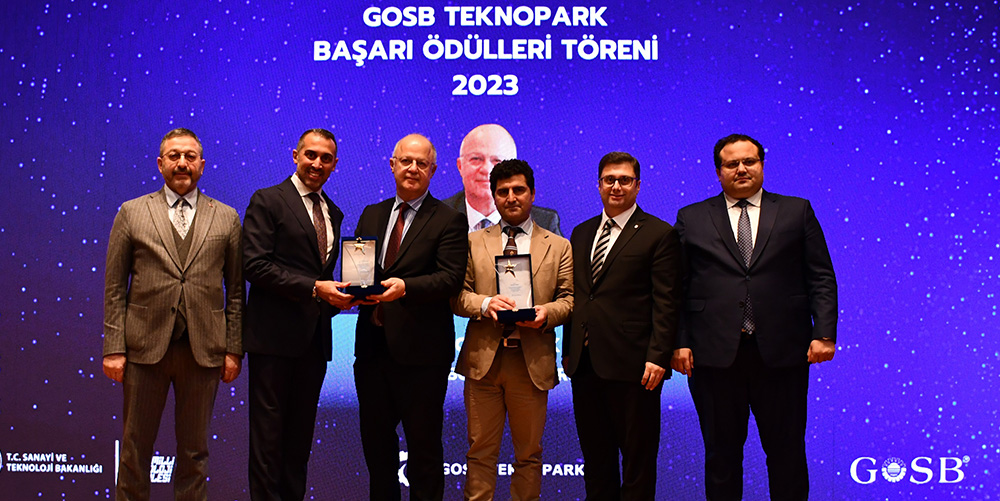 GOSB TEKNOPARK BAŞARI ÖDÜLLERİ TÖRENİ'NDE 12 KATEGORİDE 42 ÖDÜL VERİLDİ