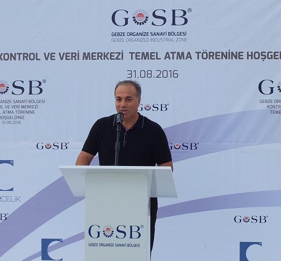 GOSB KONTROL VE VERİ MERKEZİ'NİN TEMELİ ATILDI