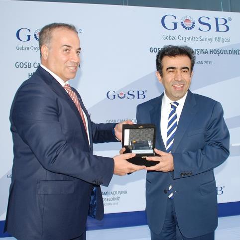 GOSB CAMİİ'NİN AÇILIŞI YAPILDI 