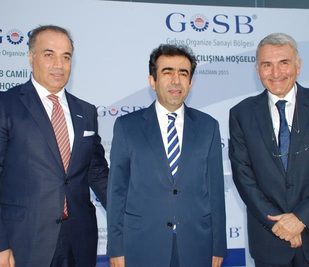 GOSB CAMİİ'NİN AÇILIŞI YAPILDI 