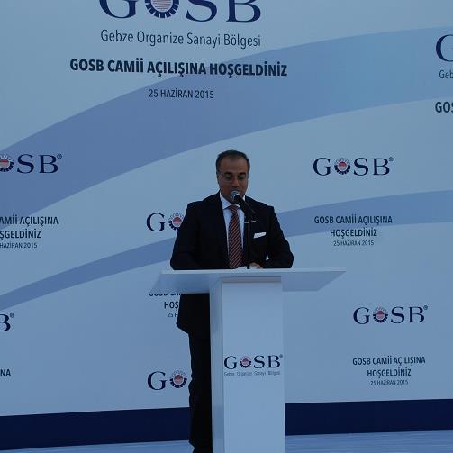 GOSB CAMİİ'NİN AÇILIŞI YAPILDI 